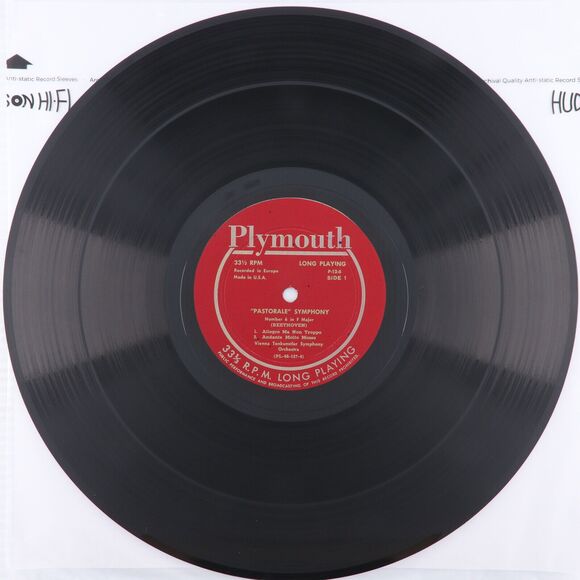 Beethoven - Pastoral Symphony #6 In F Major - 1952 12" LP Vinyl Record P12-5 - Picture 9 of 16